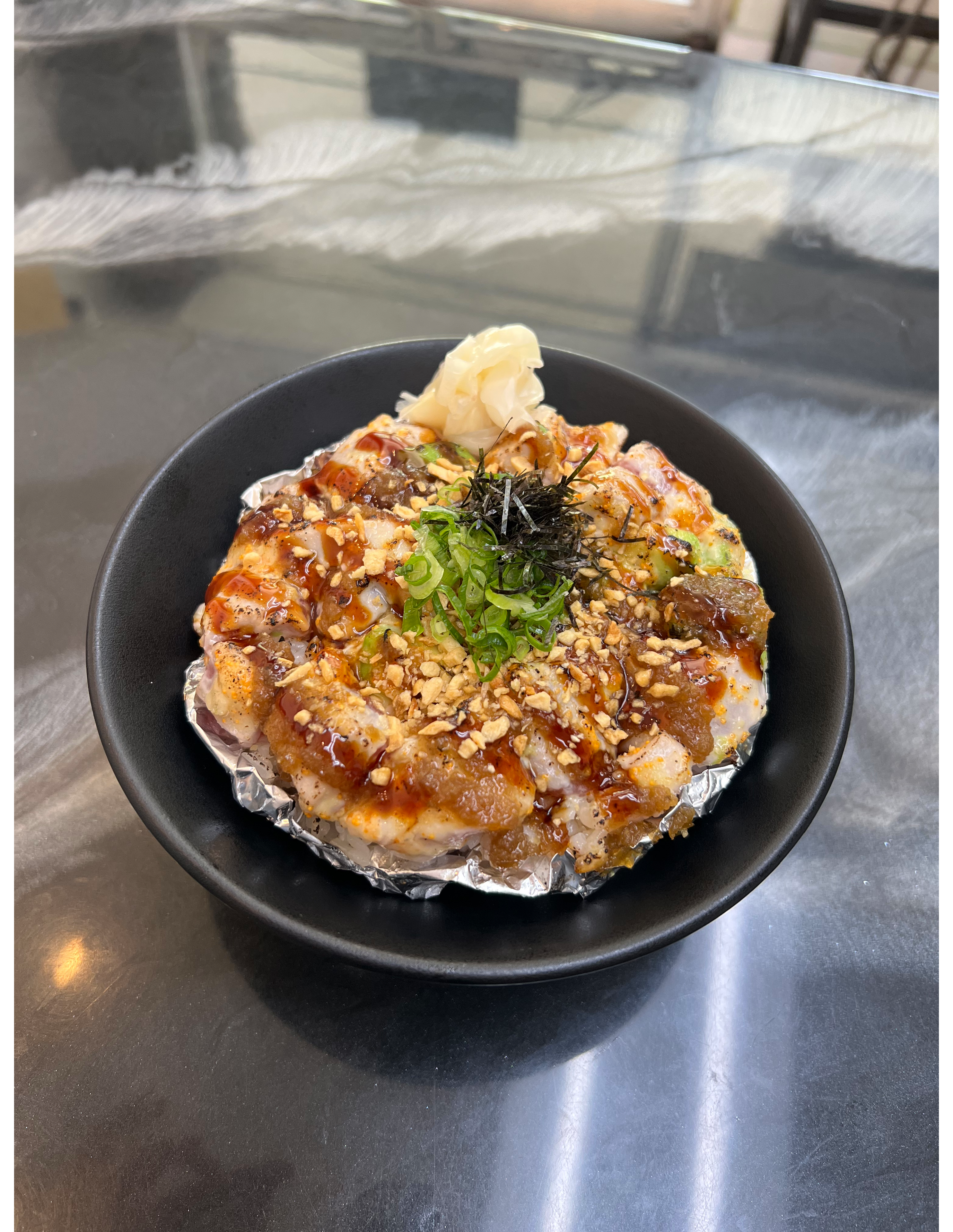 Garlic Seared Poke